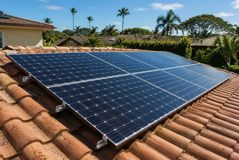 Installation de panneaux solaires à Larressore
