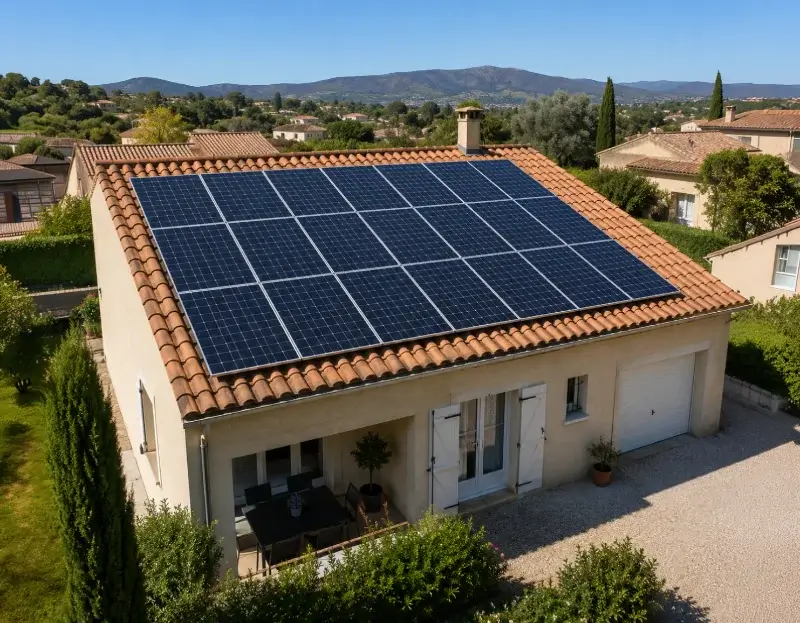 Prime à l'autoconsommation panneaux solaires Larressore — aide financière de l'État